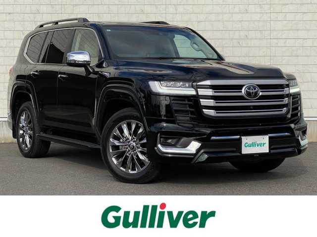 トヨタ ランドクルーザー ZX 岐阜県 2023(令5)年 0.4万km ブラック ワンオーナー/純正12.3インチナビ/(コネクティッドナビ対応)Plus/フルセグTV/Bluetooth/CD/DVD/JBL(14スピーカー/12chオーディオアンプ)/リヤシートエンターテインメントシステム/モデリスタフルエアロ/ムーンルーフ/パノラミックビューモニター/本革ベージュシート/電動デフロック(リヤ)/クールボックス/ルーフレール/IR(赤外線)カットフィルム/プロジェクションカーテシイルミ/メッキドアミラーカバー/ウッド調ステアリング/360°ドライブレコーダー(DC5001DT)/ブラインドスポットモニター/ヘッドアップディスプレイ/トヨタセーフティセンス/・プリクラッシュセーフティ/・レーダークルーズコントロール/・レーントレーシングアシスト/・レーンディパーチャーアラート/・アダプティブハイビームシステム/・オートマチックハイビーム/・ドライバー異常時対応システム/指紋認証スタートスイッチ/フロント・セカンドシートヒーター/シートベンチレーション/ハンズフリーパワーバックドア/100V電源/ビルトインETC2.0/純正20インチAW/純正フロアマット(エクセレントタイプ)