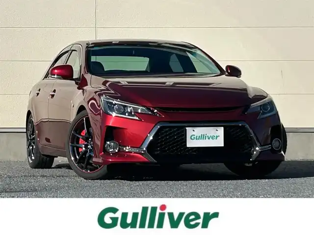 トヨタ マークＸ 250G Sパッケージ G’s 茨城県 2014(平26)年 3.5万km ダークレッドマイカメタリック 純正メモリナビ/　（AM/FM/AUX/CD/Bluetooth/フルセグ）/バックカメラ/クルーズコントロール/ETC/HIDヘッドライト/ハーフレザーシート/純正アルミホイール/純正フロアマット/パワーステアリング/オートライト/W＋カーテンエアバック