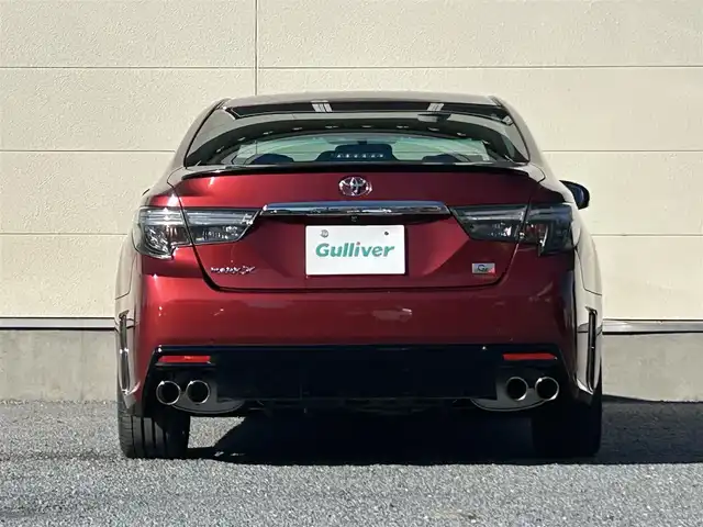 トヨタ マークＸ 250G Sパッケージ G’s 茨城県 2014(平26)年 3.5万km ダークレッドマイカメタリック 純正メモリナビ/　（AM/FM/AUX/CD/Bluetooth/フルセグ）/バックカメラ/クルーズコントロール/ETC/HIDヘッドライト/ハーフレザーシート/純正アルミホイール/純正フロアマット/パワーステアリング/オートライト/W＋カーテンエアバック