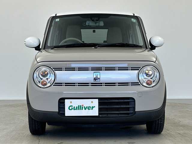 スズキ ラパン X 奈良県 2015(平27)年 6.8万km フォーンベージュメタリック/ホワイト2トーンルーフ 社外8インチナビ/フルセグTV/Bluetoothオーディオ/DVD再生/バックカメラ/衝突軽減ブレーキ/横滑り防止/デジタルインナーミラー型前後ドラレコ/エネチャージ/スマートキー/プッシュスタート/純正キセノンヘッドライト/運転席シートヒーター/ETC/アイドリングストップ/ウインカーミラー