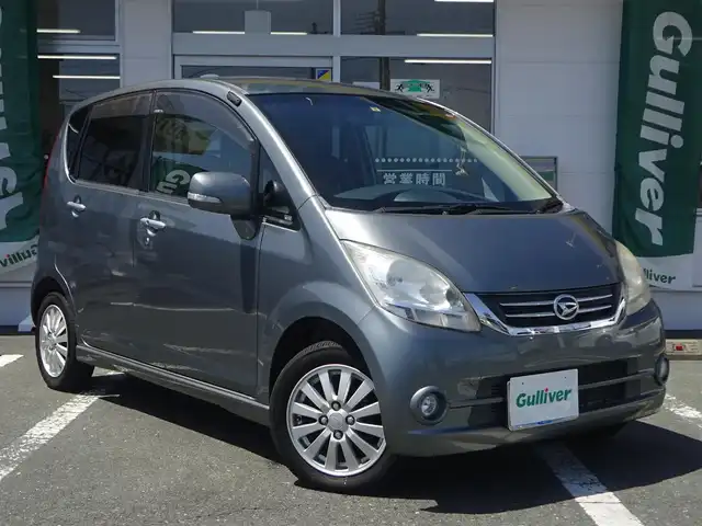 ダイハツ ムーヴ X VS Ⅲ 静岡県 2010(平22)年 3.8万km プラチナグレーメタリック ワンオーナー/禁煙車/取説・保証書/純正マット・バイザー/オートエアコン/純正CDオーディオ/スマートキー/純正14インチAW