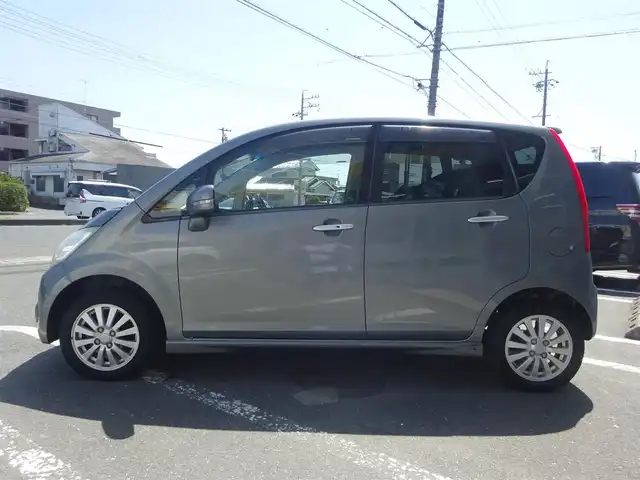 ダイハツ ムーヴ X VS Ⅲ 静岡県 2010(平22)年 3.8万km プラチナグレーメタリック ワンオーナー/禁煙車/取説・保証書/純正マット・バイザー/オートエアコン/純正CDオーディオ/スマートキー/純正14インチAW