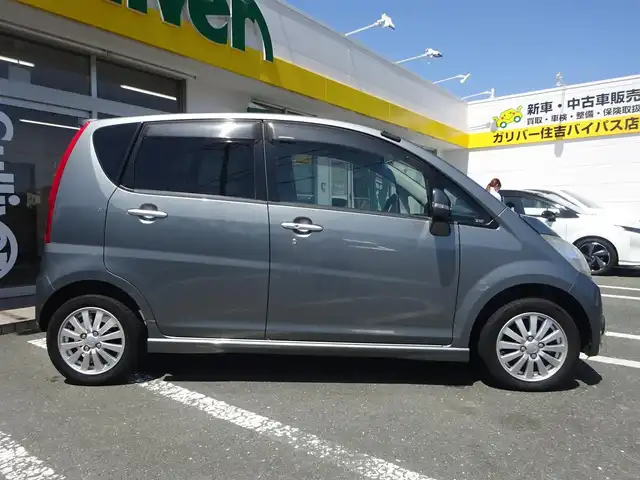 ダイハツ ムーヴ X VS Ⅲ 静岡県 2010(平22)年 3.8万km プラチナグレーメタリック ワンオーナー/禁煙車/取説・保証書/純正マット・バイザー/オートエアコン/純正CDオーディオ/スマートキー/純正14インチAW