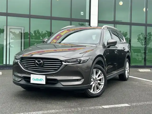 マツダ ＣＸ－８ XD プロアクティブ 和歌山県 2018(平30)年 6.8万km チタニウムフラッシュマイカ 純正SDナビ/フルセグTV/３６０°ビューモニター/（BT/CD/DVD/MSV)/衝突軽減ブレーキ/レーダークルーズコントロール/レーンキープ/ヘッドアップディスプレイ/コーナーセンサー/電子パーキング/オートホールド/ルーフレール/パワーバックドア/パワーシート/ポジションメモリー/シートヒーター/ステアリングヒーター/純正ETC/純正１９インチアルミホイール/純正フロアマット/LEDヘッドライト/オートライト