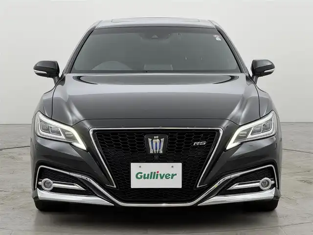 トヨタ クラウン ハイブリッド RS リミテッド 福岡県 2020(令2)年 7万km プレシャスブラックパール ムーンルーフ/純正ナビ／フルセグＴＶ　/バックカメラ　/ビルトインＥＴＣ２．０　/前方ドラレコ　/レーダークルコン　/トヨタセーフティセンス　/パーキングアシスト　/アクセル踏み間違い防止　/純正１８インチＡＷ　/ＬＥＤヘッドライト