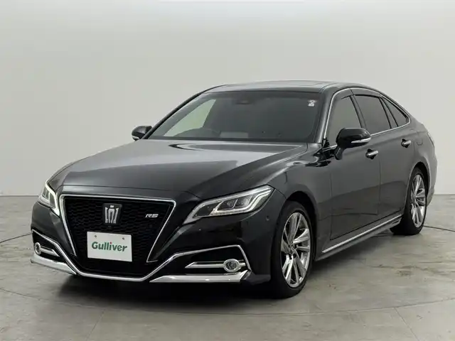 トヨタ クラウン ハイブリッド RS リミテッド 福岡県 2020(令2)年 7万km プレシャスブラックパール ムーンルーフ/純正ナビ／フルセグＴＶ　/バックカメラ　/ビルトインＥＴＣ２．０　/前方ドラレコ　/レーダークルコン　/トヨタセーフティセンス　/パーキングアシスト　/アクセル踏み間違い防止　/純正１８インチＡＷ　/ＬＥＤヘッドライト