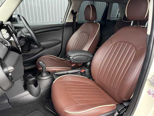 ＭＩＮＩ ミニ クーパー D 福島県 2020(令2)年 4.9万km ペッパー・ホワイト ワンオーナー/ペッパーパッケージ/インテリジェントセーフティ/コンフォートアシスト/パーキングアシスト/アンビエントライト/純正HDDナビ(BT/USB)/バックカメラ/純正15AW/ドライブレコーダー(前後)/ETC/アイドリングストップ/ユニオンジャックテール/LEDライト/オートライト/社外シートカバー付き(ブラウン)/取扱説明書/スペアキー