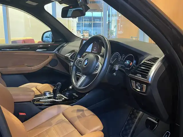 ＢＭＷ Ｘ３ xDrive20d Mスポーツ 宮城県 2019(令1)年 2.9万km ソフィスト・グレー・ブリリアント・エフェクト ハイラインパッケージ/セレクトパッケージ/パノラマサンルーフ/harman/kardonサウンドシステム/ヘッドアップディスプレイ/iDriveナビゲーションシステム/フルセグTV/全方位カメラ/キャメルレザーシート/シートヒーター/メモリ機能付きパワーシート/純正20インチAW/LEDヘッドライト/オートマチックハイビーム/パドルシフト/ステアリングスイッチ/コンフォートアクセス/パワーバックドア