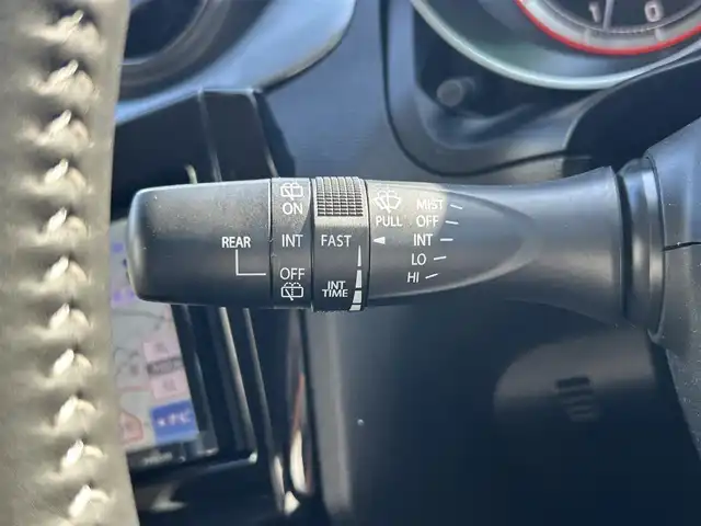 スズキ スイフト HYBRID RS 愛知県 2017(平29)年 6.5万km スーパーブラックパール 社外メモリナビ/フルセグテレビ/バックカメラ/アイドリングストップ/ウィンカーミラー/クルーズコントロール/ドアバイザー/プッシュスタート/ETC/レザーステアリング/パドルシフト/レーンキープ/衝突軽減ブレーキ