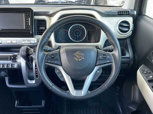 スズキ クロスビー HYBRID MZ 富山県 2021(令3)年 3.6万km 赤／黒 ４ＷＤ　/純正アルミホイール　/社外ＳＤナビ【Ｂｌｕｅｔｏｏｔｈ／フルセグＴＶ／ＤＶＤ／ＣＤ】　/ビルトインＥＴＣ　/ドライブレコーダー【前後】/車外カメラ【バック／全方位】　/衝突被害軽減システム/USB入力端子/MTモード付AT/パドルシフト/アンチロックブレーキシステム/横滑り防止装置/コーナーセンサー【後】/レーンキープアシスト/オートライト/フォグランプ/ダウンヒルアシストコントロール