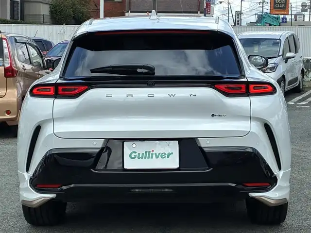 トヨタ クラウン スポーツ Z 熊本県 2024(令6)年 0.1万km プレシャスホワイトパール ワンオーナー/パノラマルーフ/モデリスタエアロ（F.S.R）/純正ナビ機能付きディスプレーオーディオ/【フルセグTV/Bluetooth】/全方囲カメラ/バックカメラ/デジタルインナーミラー/トヨタチームメイト/アドバンストパーク/レーダークルーズコントロール/衝突被害軽減システム/ヘッドアップディスプレイ/コーナーセンサー/純正21インチAW/ビルトインETC2.0/オートLEDヘッドライト/オートハイビーム/ウィンカーミラー/黒革シート/前席シートヒーター/エアシート/ステアリングヒーター/ワイヤレス充電器/プッシュスタート/ステアリングスイッチ/純正フロアマット/純正ドアバイザー/横滑り防止/盗難防止装置/保証書/取扱説明書