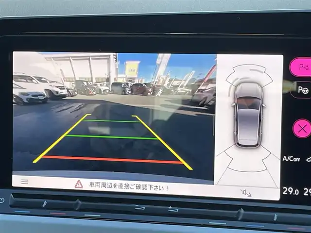 フォルクスワーゲン ＶＷ ゴルフ eTSI アクティブ 群馬県 2021(令3)年 4.7万km ピュアホワイト 純正ナビ　/フルセグ・Ｂｌｕｅｔｏｏｔｈ・スマホ接続　/バックカメラ　/ドラレコ　/純正ＡＷ付サマータイヤあり　/スマートキー２本　/パドルシフト　/衝突軽減ブレーキ　/レーンアシスト　/ヘッドアップディスプレイ