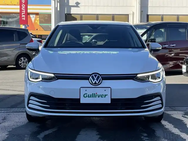 フォルクスワーゲン ＶＷ ゴルフ eTSI アクティブ 群馬県 2021(令3)年 4.7万km ピュアホワイト 純正ナビ　/フルセグ・Ｂｌｕｅｔｏｏｔｈ・スマホ接続　/バックカメラ　/ドラレコ　/純正ＡＷ付サマータイヤあり　/スマートキー２本　/パドルシフト　/衝突軽減ブレーキ　/レーンアシスト　/ヘッドアップディスプレイ