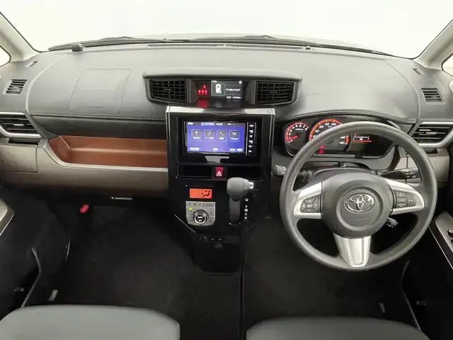 トヨタ タンク G－T 群馬県 2019(平31)年 2.7万km ブラックマイカメタリック 禁煙車　純正７型ナビ　クルーズコントロール　両側パワースライドドア　前席シートヒーター　障害物センサー　ETC2.0 純正ドライブレコーダー　オートマチックハイビーム　オートライト　スマートキー