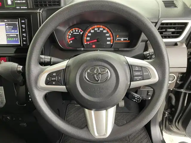 トヨタ タンク G－T 群馬県 2019(平31)年 2.7万km ブラックマイカメタリック 禁煙車　純正７型ナビ　クルーズコントロール　両側パワースライドドア　前席シートヒーター　障害物センサー　ETC2.0 純正ドライブレコーダー　オートマチックハイビーム　オートライト　スマートキー