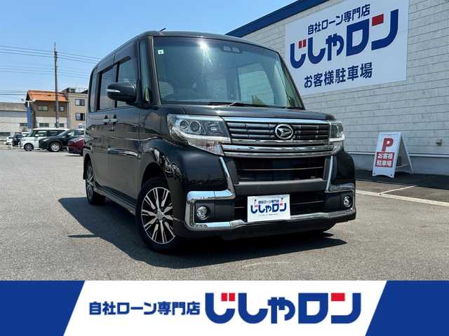 ダイハツ タント カスタム X トップED SA Ⅲ 群馬県 2017(平29)年 8.8万km ブラックマイカメタリック (株)IDOMが運営する【じしゃロン伊勢崎店】の自社ローン専用車両になります。こちらは現金またはオートローンご利用時の価格です。自社ローンご希望の方は別途その旨お申付け下さい。/ケンウッドメモリナビ /フルセグTV・DVD・Bluetooth・SDREC・USB/バックカメラ/左パワースライドドア/スマートキー２個/衝突軽減ブレーキ/オートマチックハイビーム