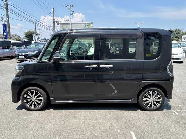 ダイハツ タント カスタム X トップED SA Ⅲ 群馬県 2017(平29)年 8.8万km ブラックマイカメタリック (株)IDOMが運営する【じしゃロン伊勢崎店】の自社ローン専用車両になります。こちらは現金またはオートローンご利用時の価格です。自社ローンご希望の方は別途その旨お申付け下さい。/ケンウッドメモリナビ /フルセグTV・DVD・Bluetooth・SDREC・USB/バックカメラ/左パワースライドドア/スマートキー２個/衝突軽減ブレーキ/オートマチックハイビーム