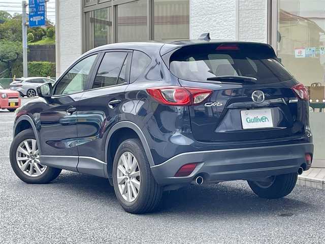 マツダ ＣＸ－５ XD 神奈川県 2014(平26)年 8.5万km ディープクリスタルブルーマイカ SDナビ(Bluetooth/DTV/CD/DVD)/クルーズコントロール/ドライブレコーダー/プッシュスタート/スマートキー/スペアキー/純正フロアマット/純正アルミホイール/電動格納ミラー/オートライト/ETC/ABS/AFC