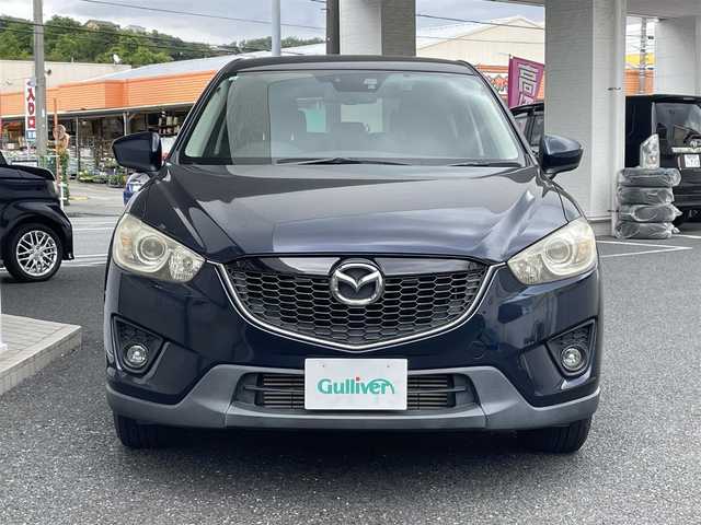 マツダ ＣＸ－５ XD 神奈川県 2014(平26)年 8.5万km ディープクリスタルブルーマイカ SDナビ(Bluetooth/DTV/CD/DVD)/クルーズコントロール/ドライブレコーダー/プッシュスタート/スマートキー/スペアキー/純正フロアマット/純正アルミホイール/電動格納ミラー/オートライト/ETC/ABS/AFC