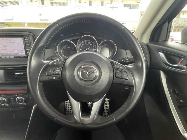 マツダ ＣＸ－５ XD 神奈川県 2014(平26)年 8.5万km ディープクリスタルブルーマイカ SDナビ(Bluetooth/DTV/CD/DVD)/クルーズコントロール/ドライブレコーダー/プッシュスタート/スマートキー/スペアキー/純正フロアマット/純正アルミホイール/電動格納ミラー/オートライト/ETC/ABS/AFC