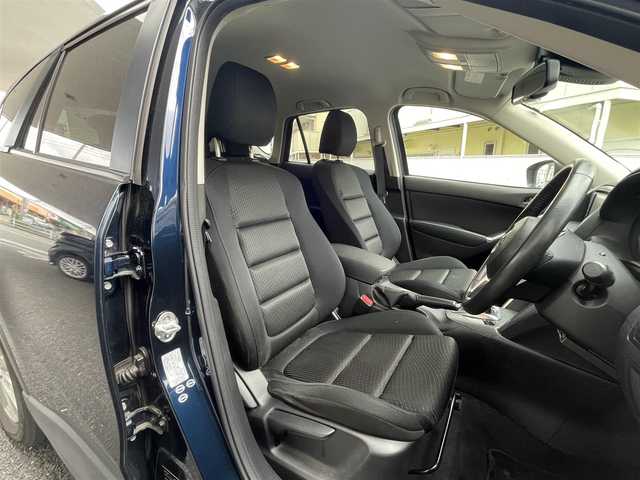 マツダ ＣＸ－５ XD 神奈川県 2014(平26)年 8.5万km ディープクリスタルブルーマイカ SDナビ(Bluetooth/DTV/CD/DVD)/クルーズコントロール/ドライブレコーダー/プッシュスタート/スマートキー/スペアキー/純正フロアマット/純正アルミホイール/電動格納ミラー/オートライト/ETC/ABS/AFC