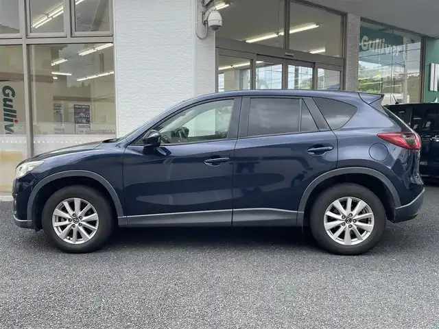 マツダ ＣＸ－５ XD 神奈川県 2014(平26)年 8.5万km ディープクリスタルブルーマイカ SDナビ(Bluetooth/DTV/CD/DVD)/クルーズコントロール/ドライブレコーダー/プッシュスタート/スマートキー/スペアキー/純正フロアマット/純正アルミホイール/電動格納ミラー/オートライト/ETC/ABS/AFC