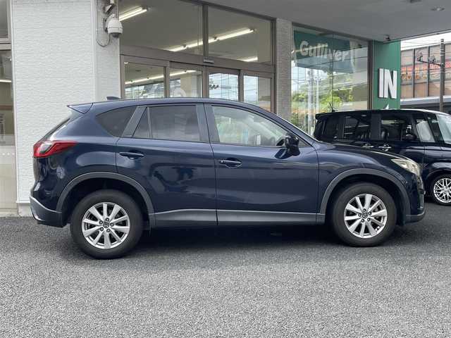 マツダ ＣＸ－５ XD 神奈川県 2014(平26)年 8.5万km ディープクリスタルブルーマイカ SDナビ(Bluetooth/DTV/CD/DVD)/クルーズコントロール/ドライブレコーダー/プッシュスタート/スマートキー/スペアキー/純正フロアマット/純正アルミホイール/電動格納ミラー/オートライト/ETC/ABS/AFC