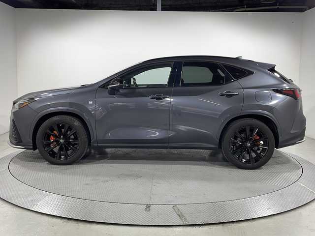 レクサス ＮＸ 350h Fスポーツ 広島県 2022(令4)年 1.8万km ソニッククロム パノラマルーフ/純正14型ディスプレイオーディオ/・メモリナビ/・AppleCarPlay/AndroidAuto/・フルセグTV/OPオレンジキャリパー/三眼LEDヘッドランプ/ルーフレール/パノラミックビューモニター/ブラインドスポットモニター/デジタルインナーミラー/ヘッドアップディスプレイ/レクサスセーフティシステム/・プリクラッシュセーフティ/・レーンディパーチャーアラート/・レーントレーシングアシスト/・アダプティブハイビーム/・レーダークルーズコントロール/・プロアクティブドライビングアシスト/赤革シート/シートヒーター/ベンチレーション/パワーシート/ステアリングヒーター/パドルシフト/ハンズフリーパワーバックドア/ワイヤレス充電/ETC2.0/ドライブレコーダー/USB入力端子/AC100V/100W電源