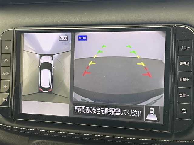 日産 キックス X 愛知県 2021(令3)年 3.1万km ダークブルー 純正９型ナビ　フルセグＴＶ　全方位カメラ　プロパイロット　デジタルインナーミラー　シートヒーター　ステアリングヒーター　ルーフレール　エマブレ　衝突軽減　追従クルコン　コーナーセンサー　ＬＥＤオートライト　フォグランプ　ハンドル支援　電動パーキングブレーキ　禁煙車