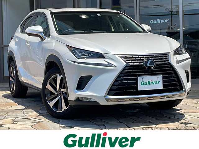 レクサス ＮＸ 300 Iパッケージ 静岡県 2018(平30)年 7.9万km ソニッククォーツ 純正メモリナビ/・CD/・DVD/・フルセグTV/・Bluetooth/・AM/・FM/主要装備/・サンルーフ/・衝突軽減/・ACC/・ブラインドスポットモニター/・バックカメラ/・パワーバックドア/・前方ドラレコ/・シートヒーター/・ステアリングヒーター/・LEDヘッドライト/・オートライト/・オートハイビーム/・純正フロアマット