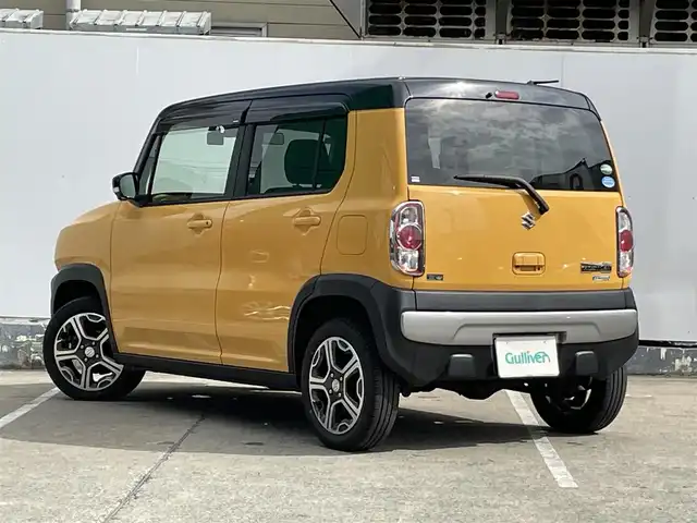 スズキ ハスラー X ターボ 青森県 2018(平30)年 3.7万km アクティブイエロー/ブラック2トーンルーフ 4WD/ターボ/全方位モニター/フォグランプ/社外メモリナビ/社外フルセグTV/AM/FM/CD/DVD/USB/BT/純正AW/純正フロアマット/社外ドライブレコーダー/ETC2.0/シートヒーター/ベンチシート/レーンキープアシスト/オートライト/アイドリングストップ/横滑り防止機能装置/ダウンヒルアシストコントロール/プリクラッシュ/盗難防止機能装置/冬タイヤ積み込み有/保証書/取扱説明書
