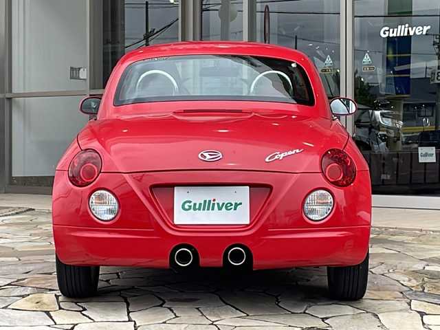 ダイハツ コペン アクティブトップ 静岡県 2008(平20)年 8.8万km シャイニングレッド 【主要装備】/社外ＳＤナビ　/純正１５インチアルミホイール　/ＥＴＣ　/オープンカー　/バックカメラ　/前席シートヒーター　/キセノンヘッドライト　/レザーシート　/リモコンキー