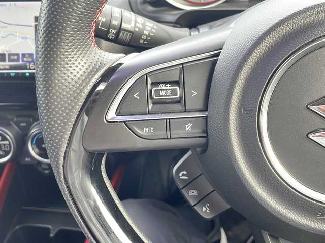 スズキ スイフト スポーツ 宮崎県 2023(令5)年 1.3万km スピーディーブルーM ワンオーナー/社外ナビ　KENWOOD/　(TV/AM/FM/BT/DVD)/MT車/オートライト/クルーズコントロール/純正アルミ　17インチ/純正フロアマット/ステアリングスイッチ/プッシュスタート/ドライブレコーダー/ETC