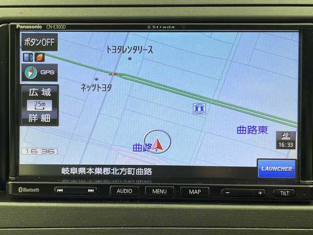 トヨタ プリウス G 岐阜県 2012(平24)年 14.3万km シルバーM 社外ナビ/　(AM/FM/CD/DVD/Bluetooth/TV)/バックカメラ/クルーズコントロール/ハーフレザーシート/革巻きステアリング/ステアリングリモコン/ドライブレコーダー/ETC/HIDヘッドライト/純正フロアマット