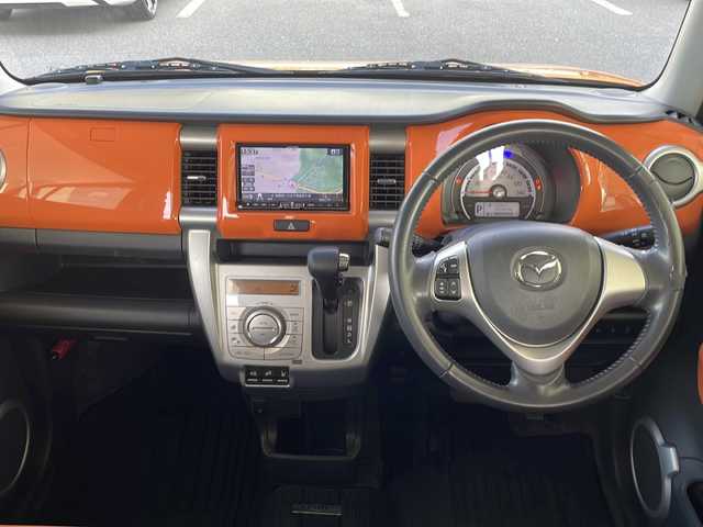 マツダ フレア クロスオーバー XS 福島県 2016(平28)年 3.4万km パッションオレンジ ホワイト2トーン 登録時走行距離　　３３１８８KM/純正SDナビ/【FM/CD/DVD/BT/HDMI/USB/フルセグ】/ステアリングスイッチ/シートヒーター/プッシュスタート・/オートライト/ETC/衝突軽減システム/横滑り防止/アイドリングストップ/純正アルミホイル/純正フロアマット