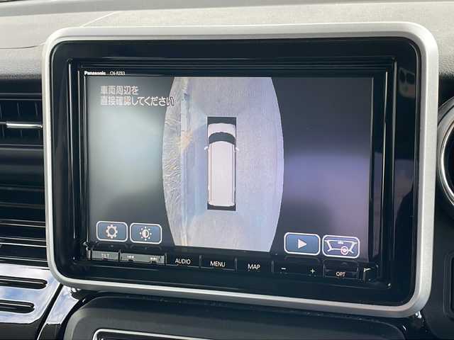 スズキ スペーシア カスタム HYBRID XS 大分県 2018(平30)年 3.5万km ムーンライトバイオレットPM 外部検査済み/純正SDナビ（CN-RZ83）/（DVD・フルセグTV・Bluetooth・USB）/アラウンドビューモニター/両側パワースライドドア/ハーフレザーシート/セーフティサポート/・デュアルセンサーブレーキサポート/・車線逸脱警報機能/・先行車発進お知らせ機能/・後退時ブレーキサポート/・リアパーキングセンサー/・誤発進抑制機能/LEDヘッドライト/スマートキー/ドライブレコーダー/ビルトインETC/D席シートヒーター/ヘッドアップディスプレイ/横滑り防止機能/保証書/取扱説明書