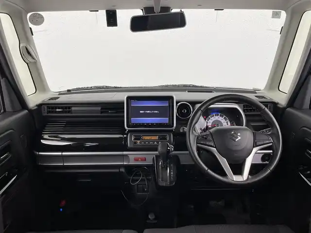 スズキ スペーシア カスタム HYBRID XS 大分県 2018(平30)年 3.5万km ムーンライトバイオレットPM 外部検査済み/純正SDナビ（CN-RZ83）/（DVD・フルセグTV・Bluetooth・USB）/アラウンドビューモニター/両側パワースライドドア/ハーフレザーシート/セーフティサポート/・デュアルセンサーブレーキサポート/・車線逸脱警報機能/・先行車発進お知らせ機能/・後退時ブレーキサポート/・リアパーキングセンサー/・誤発進抑制機能/LEDヘッドライト/スマートキー/ドライブレコーダー/ビルトインETC/D席シートヒーター/ヘッドアップディスプレイ/横滑り防止機能/保証書/取扱説明書