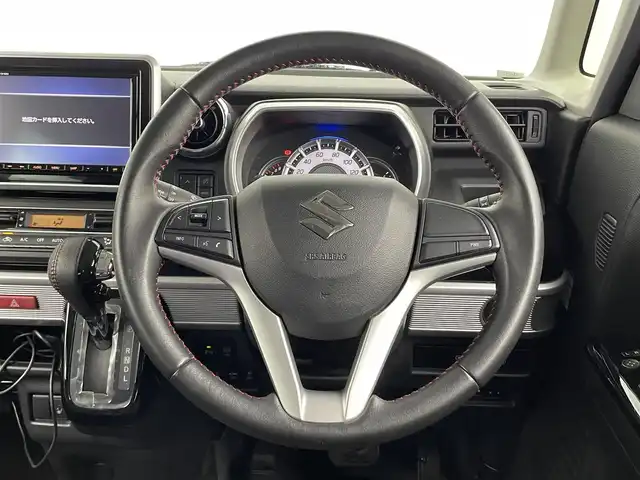 スズキ スペーシア カスタム HYBRID XS 大分県 2018(平30)年 3.5万km ムーンライトバイオレットPM 外部検査済み/純正SDナビ（CN-RZ83）/（DVD・フルセグTV・Bluetooth・USB）/アラウンドビューモニター/両側パワースライドドア/ハーフレザーシート/セーフティサポート/・デュアルセンサーブレーキサポート/・車線逸脱警報機能/・先行車発進お知らせ機能/・後退時ブレーキサポート/・リアパーキングセンサー/・誤発進抑制機能/LEDヘッドライト/スマートキー/ドライブレコーダー/ビルトインETC/D席シートヒーター/ヘッドアップディスプレイ/横滑り防止機能/保証書/取扱説明書