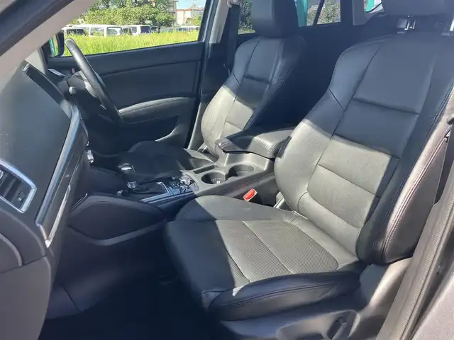 マツダ ＣＸ－５ XD Lパッケージ 広島県 2016(平28)年 14.7万km メテオグレーマイカ スマートブレーキサポート/マツダコネクトナビ/革シート/LDWS/レーンキーピングアシスト/BSM/i-stop/車高調/グレッディー（トラスト）製無塗装フロントアンダーエアロ/レーダークルーズ/フルセグTV/Bluetooth/バックカメラ/オートライト（LED）/パワーシート（運転席・助手席）/シートヒーター（運転席・助手席）/スマートインETC/BOSEサウンド/新車保証書/取扱説明書/スペアキー