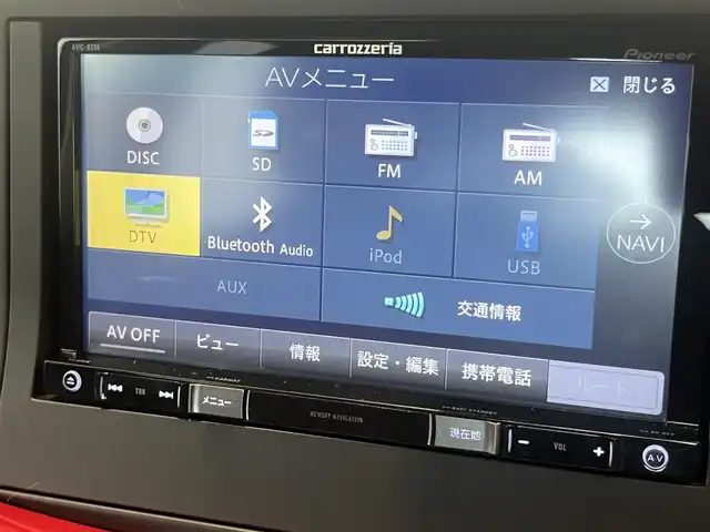 フィアット ５００Ｘ ポップスタープラス 岐阜県 2016(平28)年 3.8万km 赤 carrozzeriaナビ AVIC-RZ06/　デジタルテレビ　DVD CD　Bluetooth　USB/前席シートヒーター/アダプティブクルーズコントロール/バックカメラ/パドルシフト/レーンデパーチャーウォーニング/エレクトロニック スタビリティ コントロール/ブラインドスポットモニター/スマートキースペア/前後ドライブレコーダー