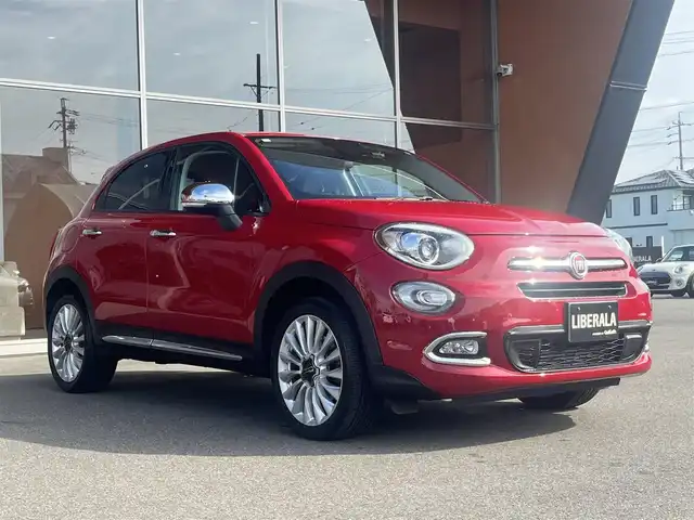 フィアット ５００Ｘ ポップスタープラス 岐阜県 2016(平28)年 3.8万km 赤 carrozzeriaナビ AVIC-RZ06/　デジタルテレビ　DVD CD　Bluetooth　USB/前席シートヒーター/アダプティブクルーズコントロール/バックカメラ/パドルシフト/レーンデパーチャーウォーニング/エレクトロニック スタビリティ コントロール/ブラインドスポットモニター/スマートキースペア/前後ドライブレコーダー