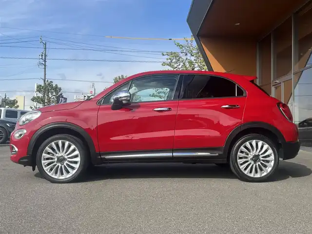 フィアット ５００Ｘ ポップスタープラス 岐阜県 2016(平28)年 3.8万km 赤 carrozzeriaナビ AVIC-RZ06/　デジタルテレビ　DVD CD　Bluetooth　USB/前席シートヒーター/アダプティブクルーズコントロール/バックカメラ/パドルシフト/レーンデパーチャーウォーニング/エレクトロニック スタビリティ コントロール/ブラインドスポットモニター/スマートキースペア/前後ドライブレコーダー