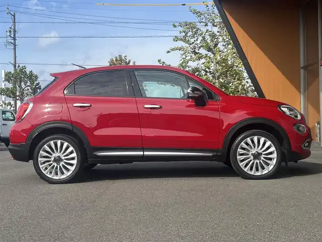 フィアット ５００Ｘ ポップスタープラス 岐阜県 2016(平28)年 3.8万km 赤 carrozzeriaナビ AVIC-RZ06/　デジタルテレビ　DVD CD　Bluetooth　USB/前席シートヒーター/アダプティブクルーズコントロール/バックカメラ/パドルシフト/レーンデパーチャーウォーニング/エレクトロニック スタビリティ コントロール/ブラインドスポットモニター/スマートキースペア/前後ドライブレコーダー