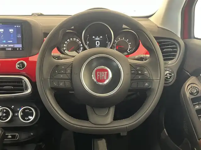 フィアット ５００Ｘ ポップスタープラス 岐阜県 2016(平28)年 3.8万km 赤 carrozzeriaナビ AVIC-RZ06/　デジタルテレビ　DVD CD　Bluetooth　USB/前席シートヒーター/アダプティブクルーズコントロール/バックカメラ/パドルシフト/レーンデパーチャーウォーニング/エレクトロニック スタビリティ コントロール/ブラインドスポットモニター/スマートキースペア/前後ドライブレコーダー