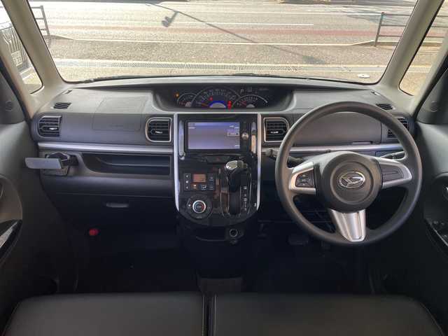 ダイハツ タント カスタム X トップED SA 福岡県 2014(平26)年 6.8万km ブラックマイカメタリック 社外ナビ/DVD/MSV/FM/AM/TV(フルセグ）/Bluetooth/ETC/ステアリングスイッチ/プリクラッシュ/横すべり/電動格納ミラー/ECOIDLE/プッシュスタート/オートライト/フォグランプ/純正フロアマット/パワースライドドア（N後部）