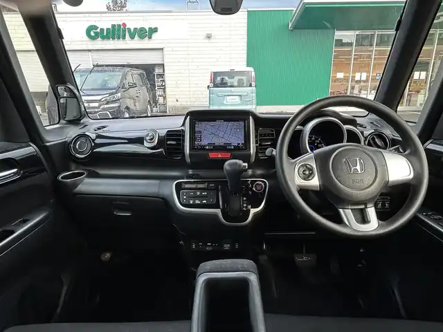 ホンダ Ｎ ＢＯＸ カスタム SSパッケージ 島根県 2016(平28)年 7.9万km プレミアムホワイトパールⅡ 社外メモリナビ　/フルセグTV　/ＤＶＤ再生　/Ｂｌｕｅｔｏｏｔｈ接続　/バックカメラ　/ビルトインＥＴＣ　/両側パワースライドドア　/アイドリングストップ　/衝突軽減ブレーキ/シートーヒーター　/スマートキー/プッシュスタート　/純正ＨＩＤヘッドライト　/純正１４インチアルミホイール/純正フロアマット