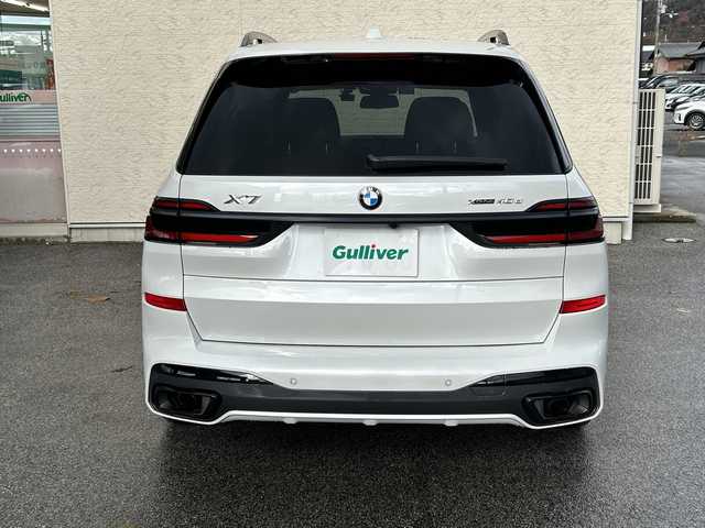 ＢＭＷ ＢＭＷ Ｘ７ xDrive40d Mスポーツ 滋賀県 2023(令5)年 3.4万km ミネラルホワイト ＜メーカーオプション＞/Bowers&Wilkinsダイアモンドサラウンドサウンドシステム/Mスポーツパッケージプロ/・Mスポーツエキゾーストシステム/・Mスポーツブレーキ/・Mシートベルト/・Mハイグロス・シャドーラインエクステリア/スカイラウンジパノラマルーフ/Bowers&Wilkinsダイアモンドサラウンドサウンドシステム/2列目コンフォートシート/・禁煙車/・BMWドライビングアシストプロ/車速追従クルコン/レーンキープアシスト/エマージェンシーブレーキシステム/・LEDヘッドライト