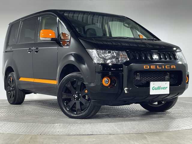 三菱 デリカＤ：５ アクティブギア 神奈川県 2017(平29)年 2.2万km ダイヤモンドブラックマイカ 4WD/ディーゼルターボ/純正MMCS対応SDナビゲーション【T15】/社外アルパインフリップダウンモニター/フロント/サイド/バックカメラ/フルセグ　Bluetooth　SD　CD DVD/両側電動スライドドア/クルーズコントロール/ハーフレザーシート/前席シートヒーター/革巻きステアリング/パドルシフト/ステアリングスイッチ/スマートキー/HIDヘッドランプ/オートライト/フロントフォグランプ/純正18インチアルミホイール/社外ETC/電格ウインカーミラー