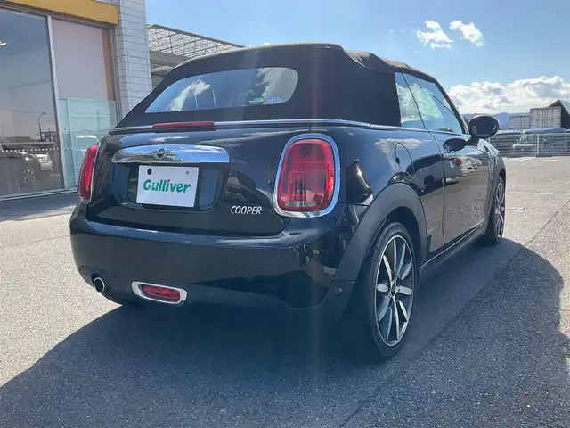 ＭＩＮＩ ミニ クーパー コンバーチブル 滋賀県 2020(令2)年 9.4万km 黒 ワンオーナー/JAAA検査実施済み車両/ターボ車/カメラ/パーキングアシストパッケージ/ラウンジスタイル/本革シート（ブラウン）/前席シートヒーター/純正ナビ/Bluetooth/バックカメラ/ETC/純正LEDヘッドライト/純正17インチアルミホイール/スペアキー有り/取扱説明書/保証書/