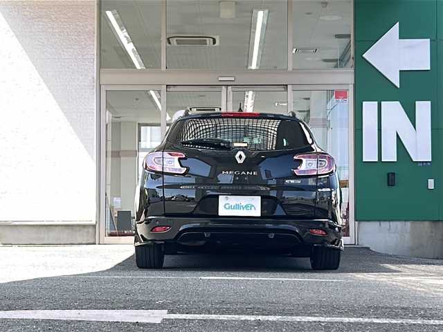 ルノー メガーヌ エステート GT220 愛知県 2014(平26)年 9.5万km ノワールエトワールM 禁煙車/6MT/前後ドライブレコーダー/ETC/アダプティプクルーズコントロール/ハーフレザー/社外ナビ/フルセグ/Bluetooth/ステアリングリモコン/ルーフレール/スペアキー/取説/保証書